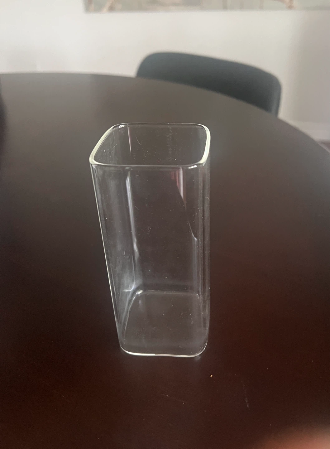 Clear Glass Tumbler with Bamboo Lid and Straw - photo 4