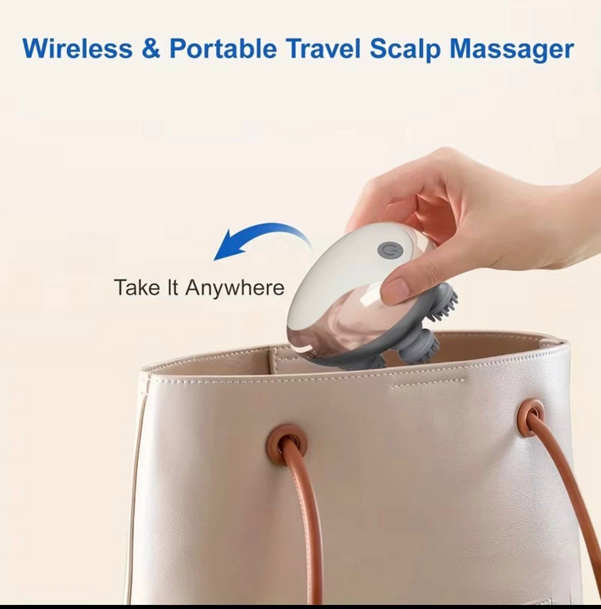 Scalp & Body Massager – Pink - photo 4