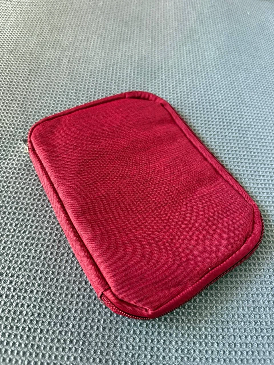 Travel Electronics Organizer Case – Red - photo 4