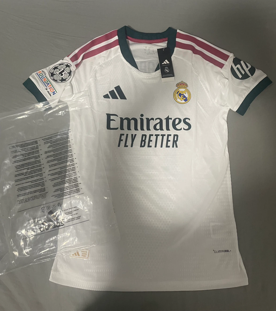 Adidas Real Madrid Mbappé 10 Jersey any size