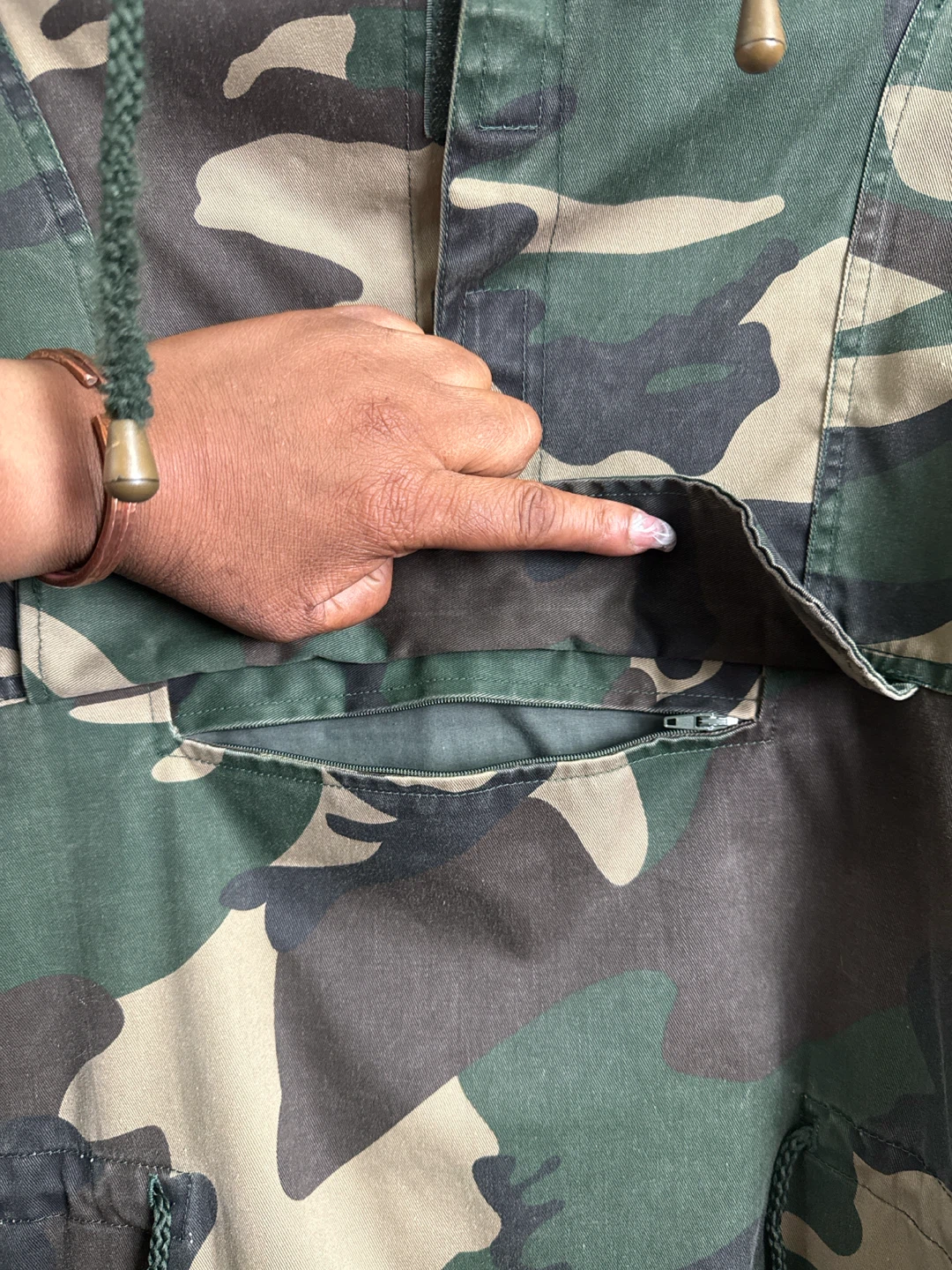 Camo Anorak Hoodie - photo 5