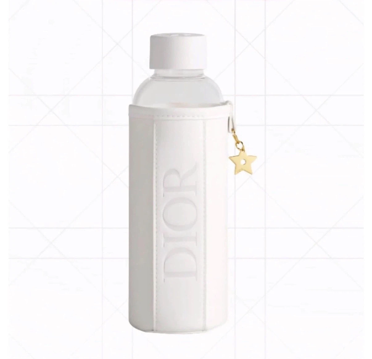 Dior Water Bottle with White Case