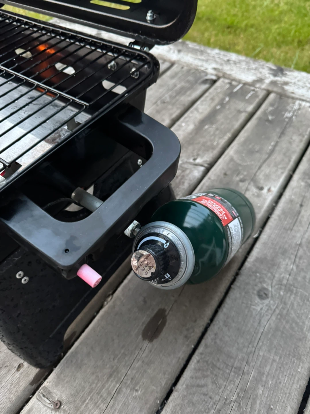 Portable Propane BBQ Grill with TWO tanks - photo 3