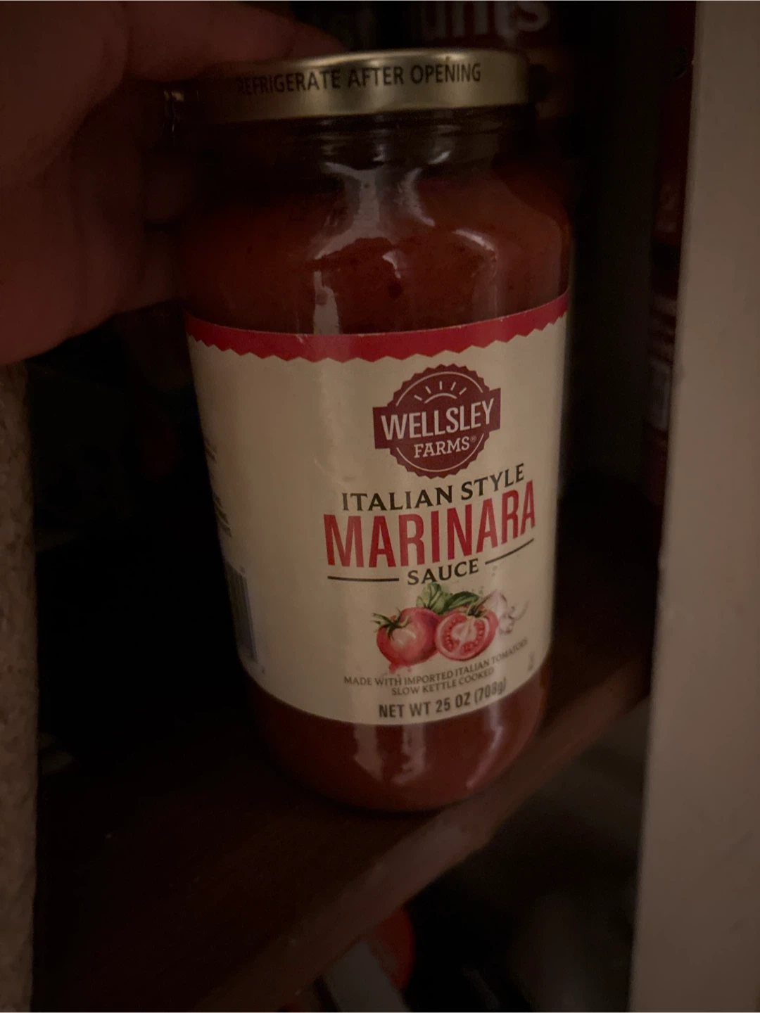 Wellsley Farms Italian Style Marinara Sauce - 25 oz