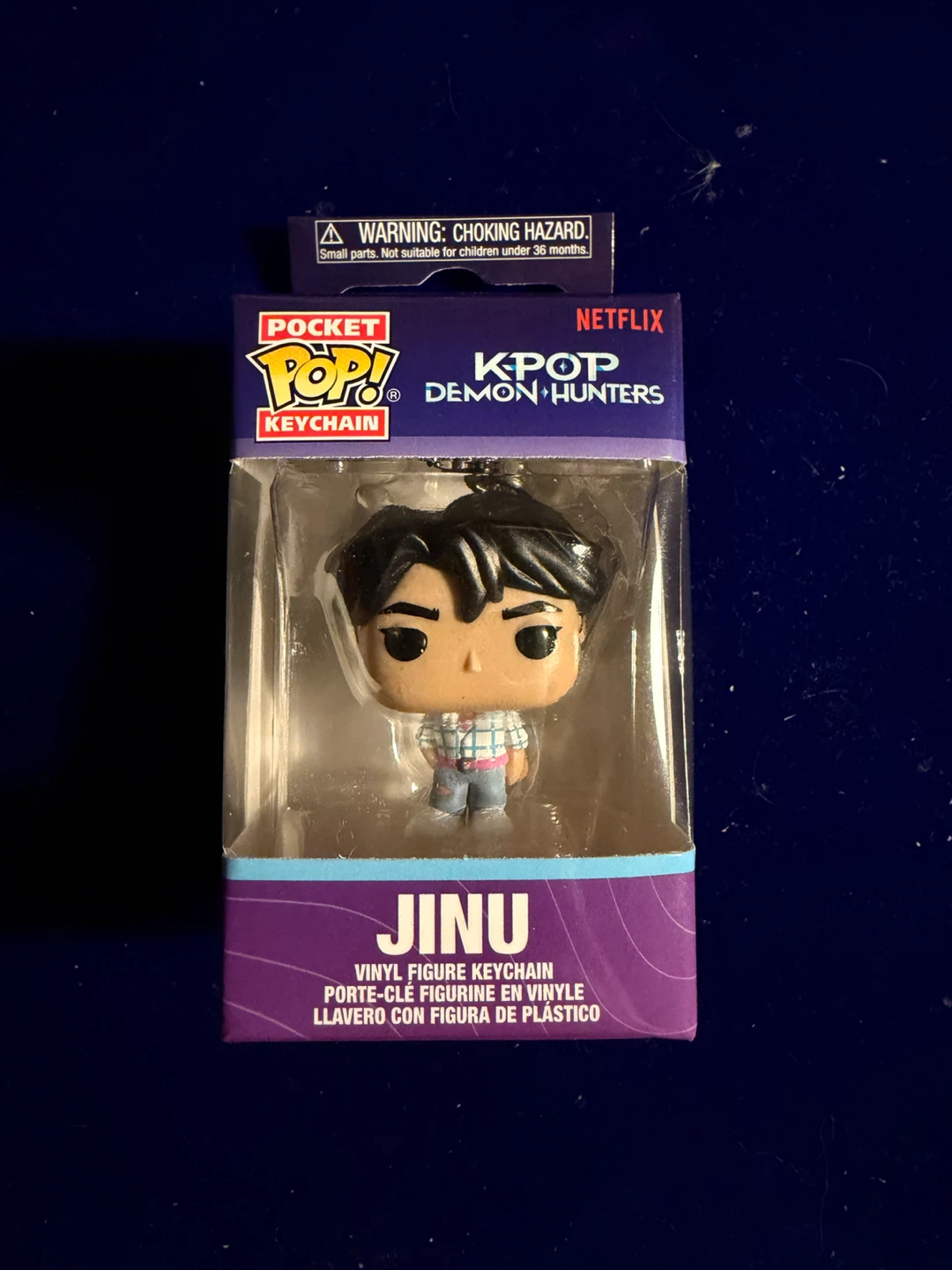 Funko Pop! Pocket Keychain KPOP Demon Hunters JINU