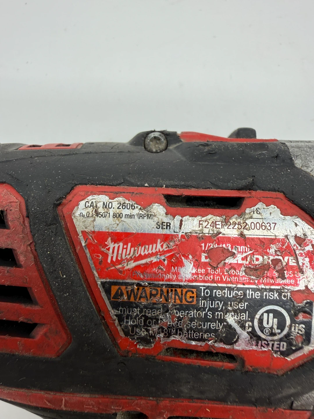 Milwaukee M18 18V Cordless Compact 1/2-in. Drill Driver 2606-20 - photo 3