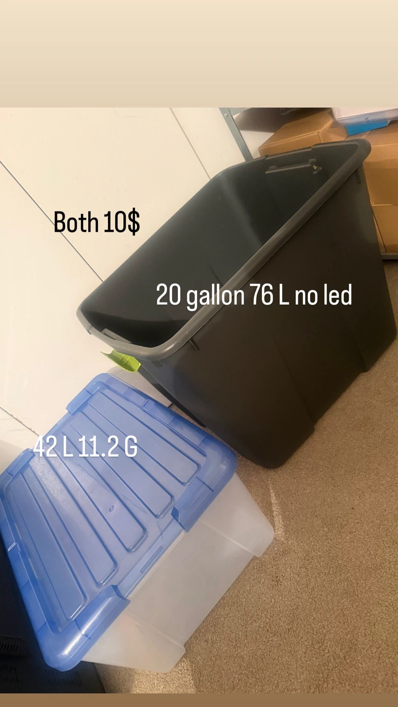Sterilite 20 Gallon Storage Bin with Lid