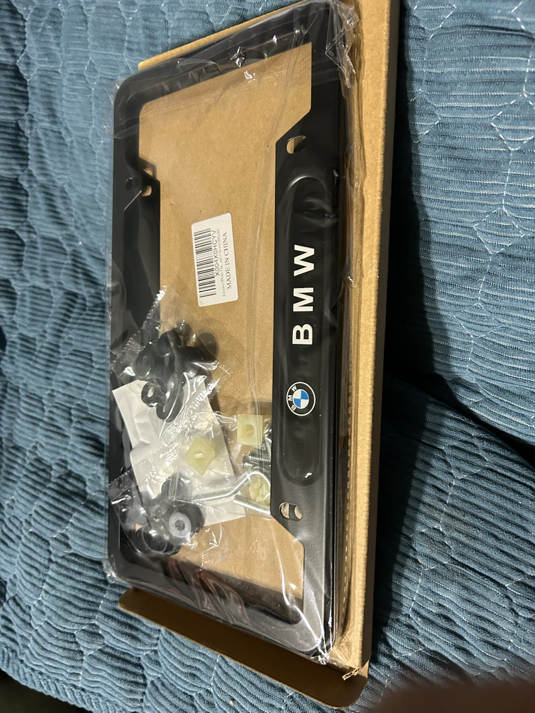 BMW Black License Plate Frame - photo 4