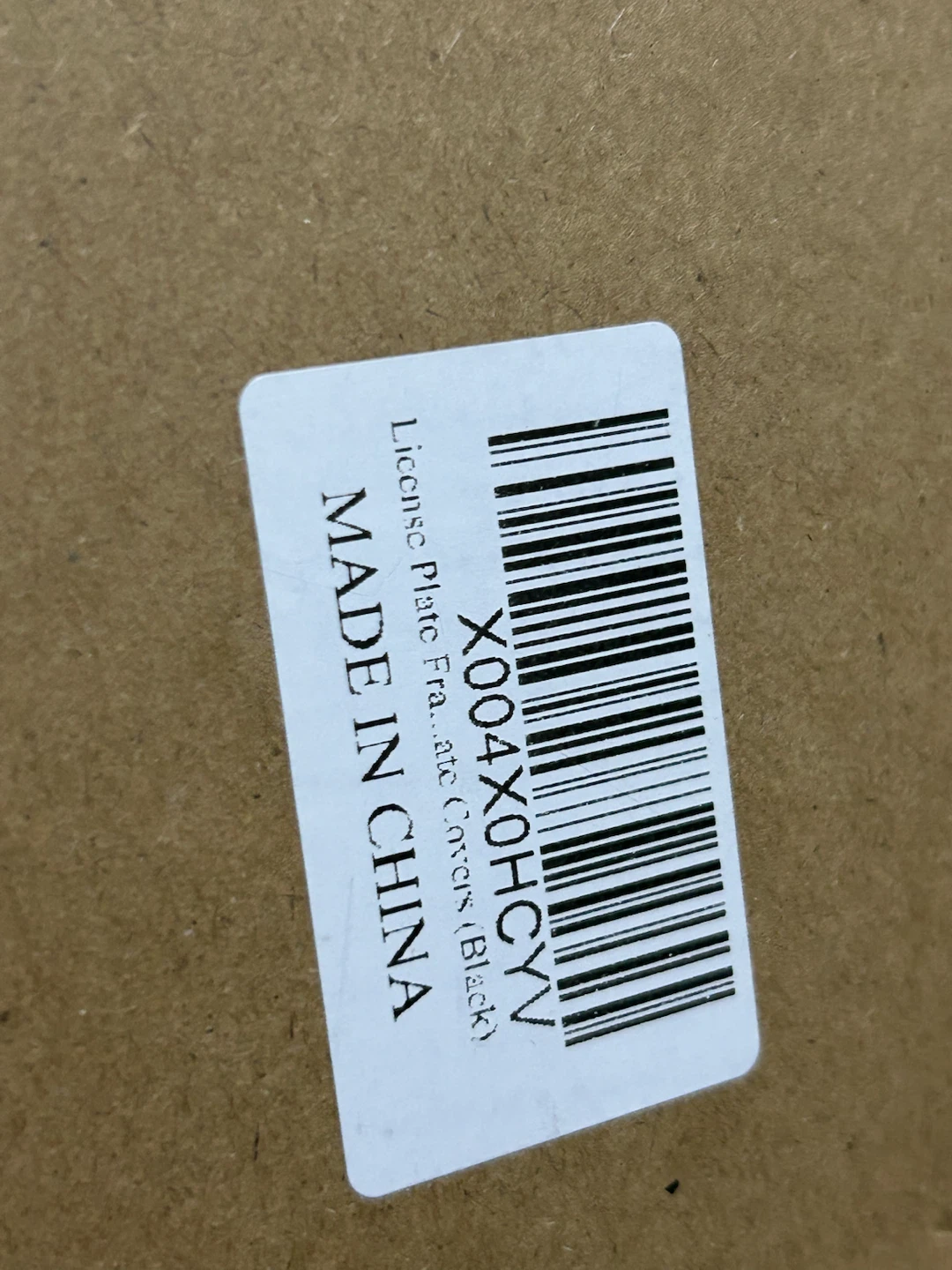 BMW Black License Plate Frame - photo 5