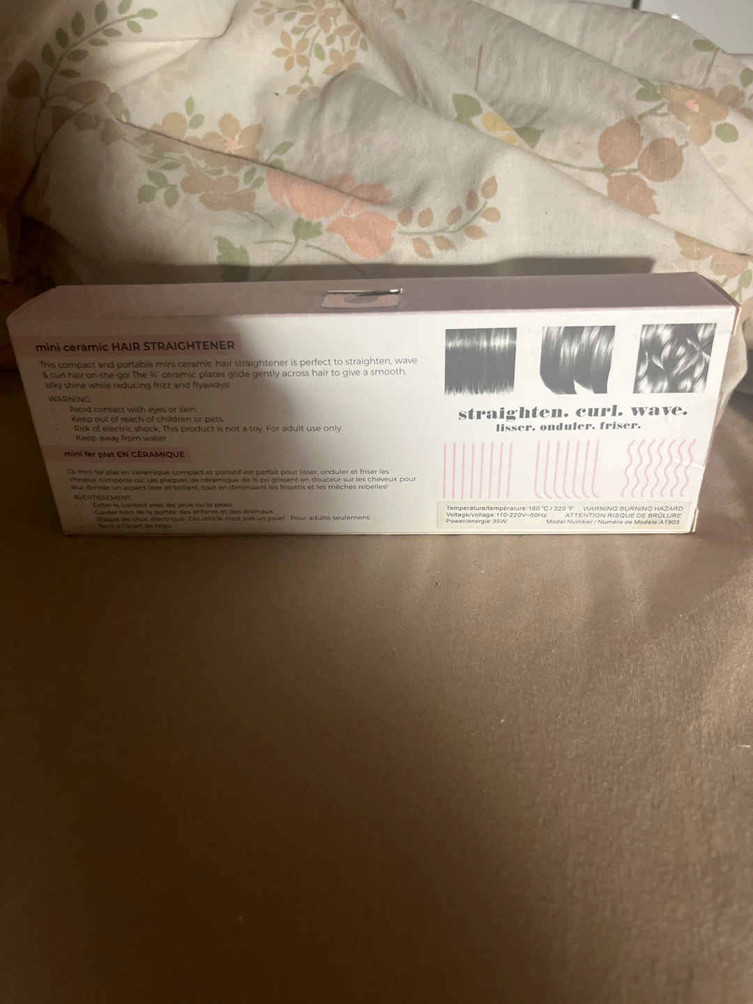 Studio Dry Mini Ceramic Hair Straightener - photo 2