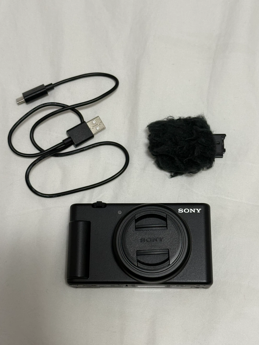Sony ZV-1F Digital Camera with Accessories