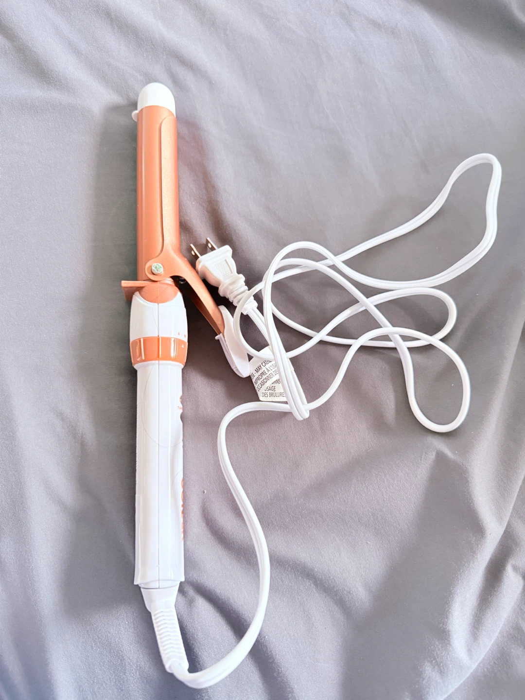 Rose Gold Curling Iron