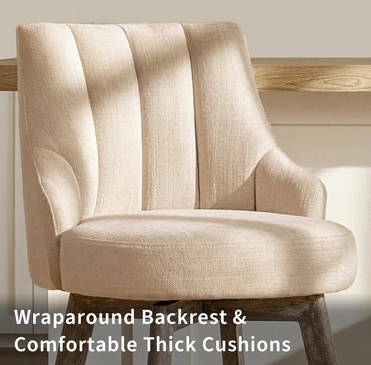 Set of 2 Swivel Bar Stools - photo 4