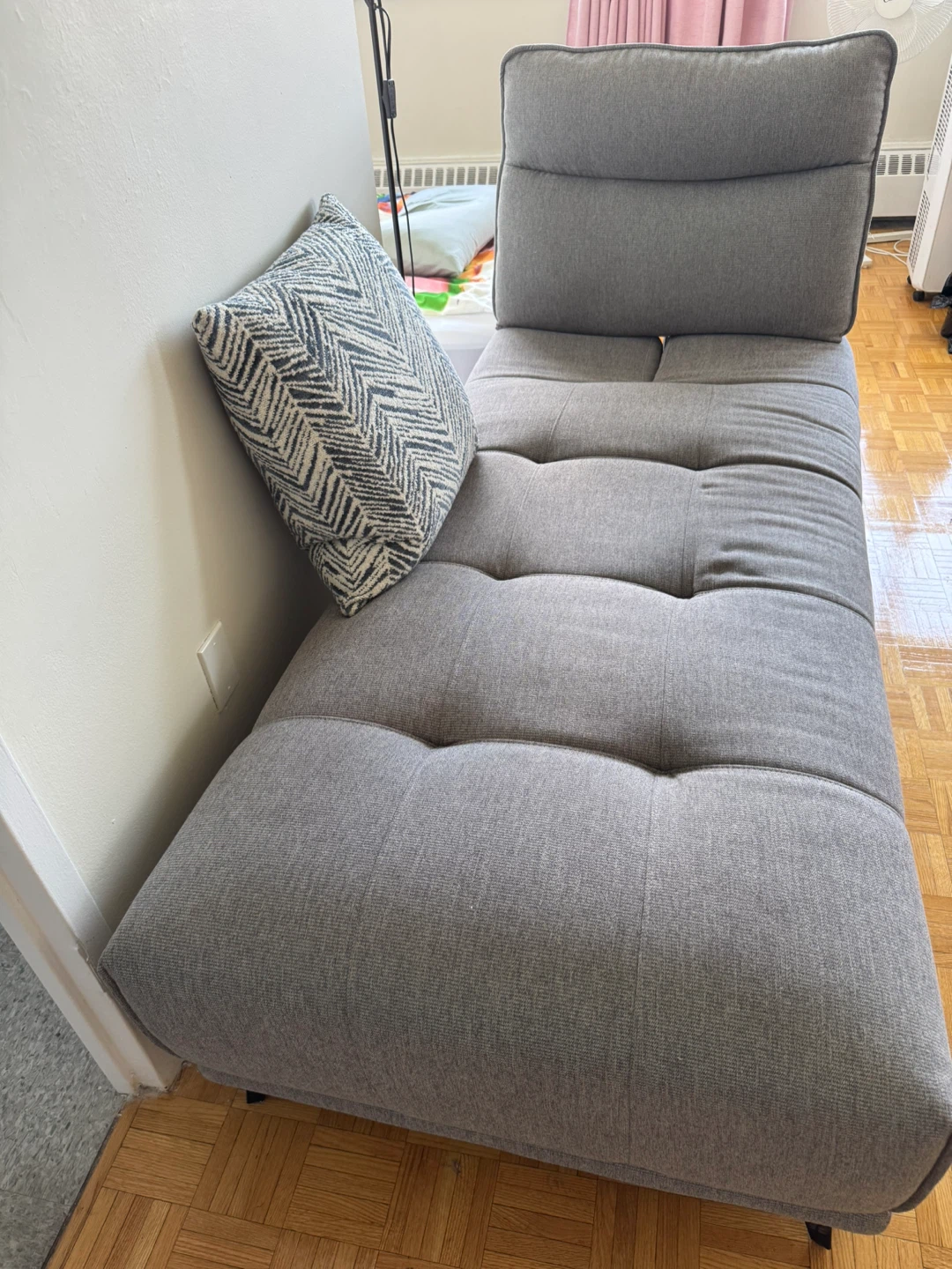 Simon Modern Contemporary Lounger with Adjustable Backrest - photo 2