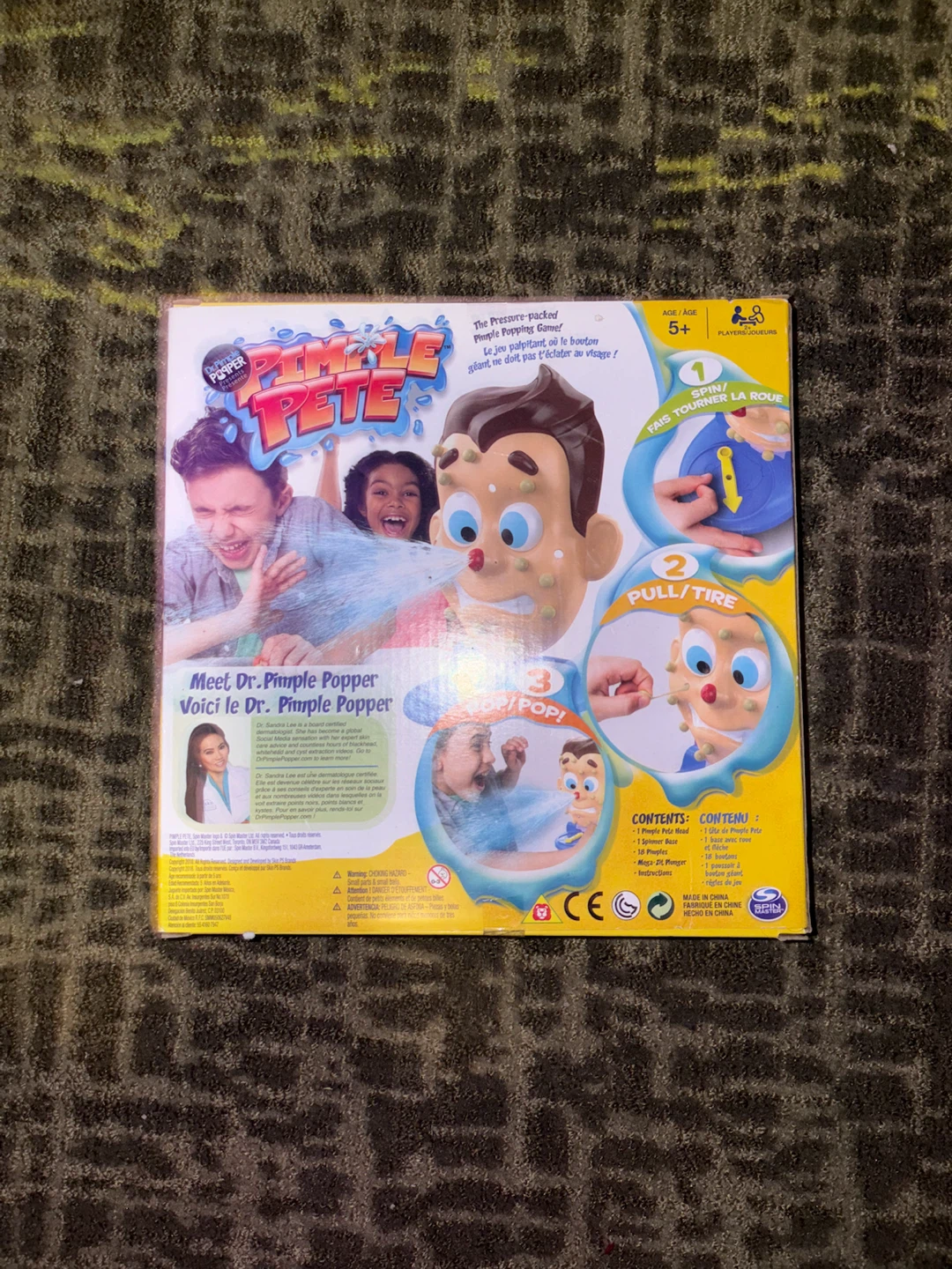 Pimple Pete Popping Game - Family Fun - photo 2