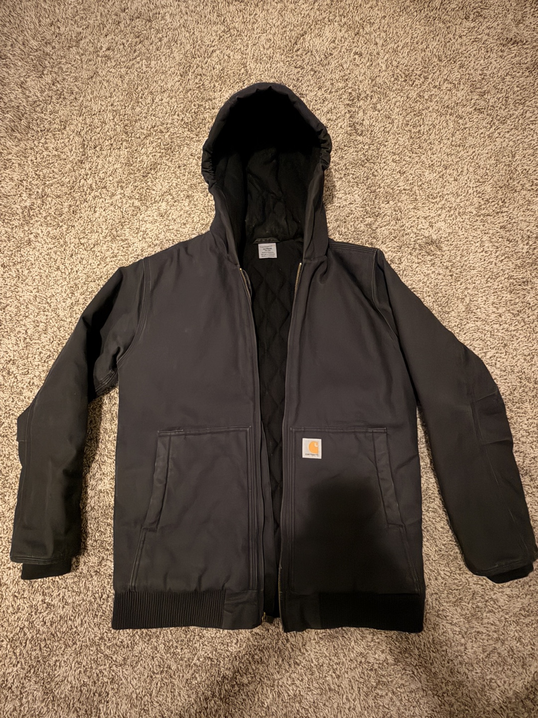 Carhartt Quilted Lined Hooded Jacket