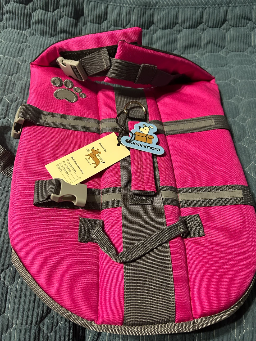 New-Queenmore Dog Life Jacket Vest - Large