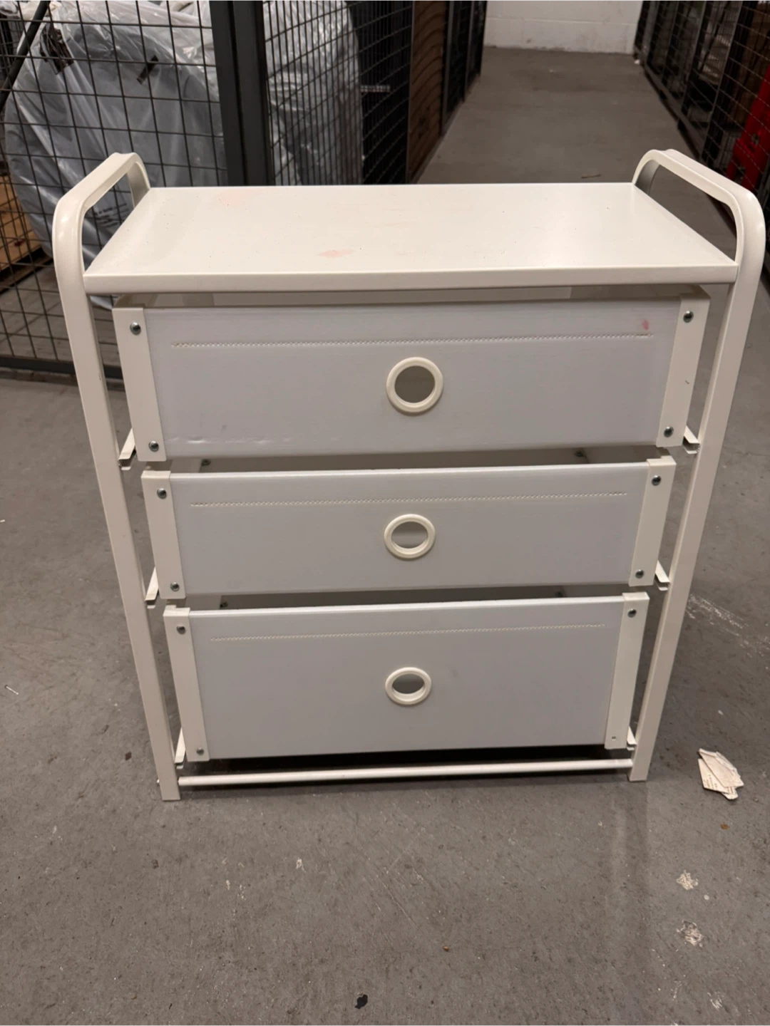 IKEA White 3-Drawer Storage