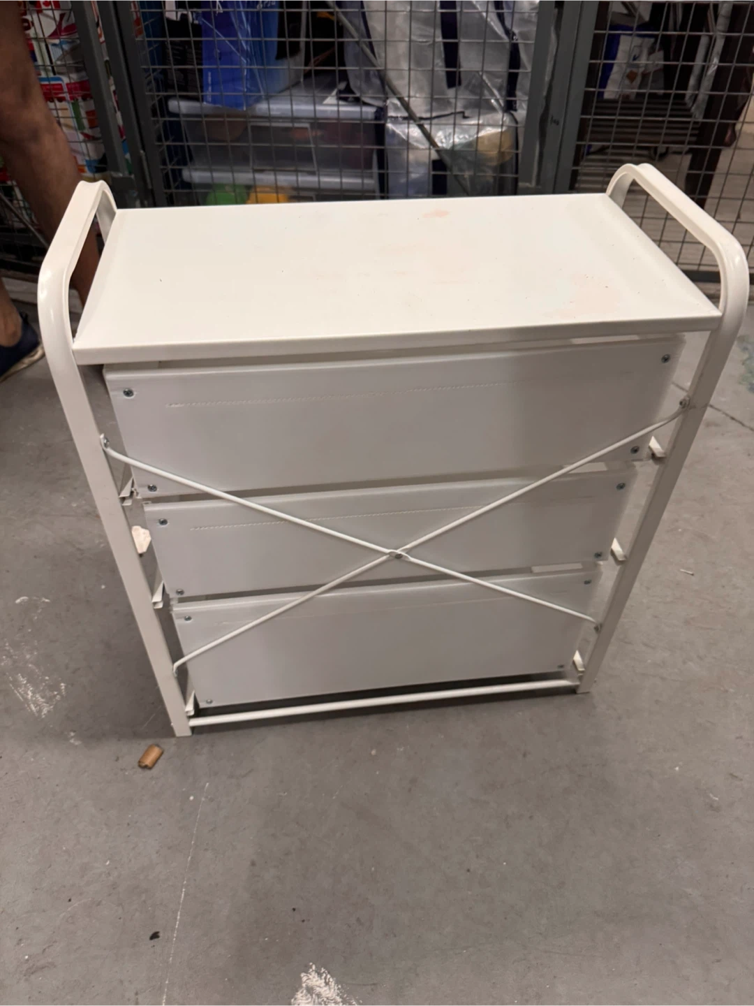 IKEA White 3-Drawer Storage - photo 4