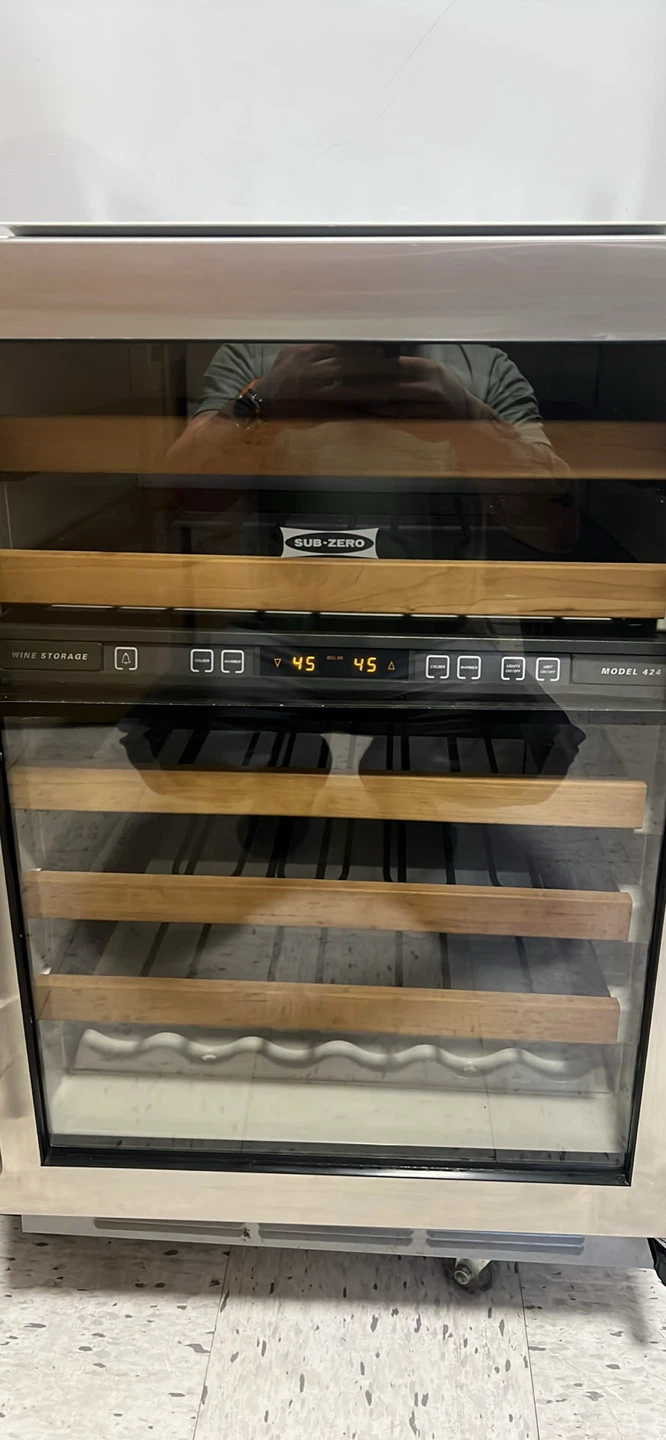 Subzero wine cooler