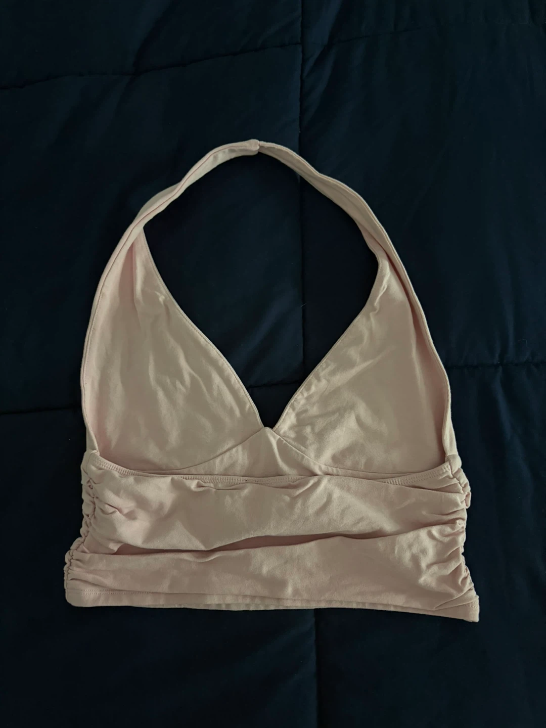 Light Pink Halter Crop Top - photo 2