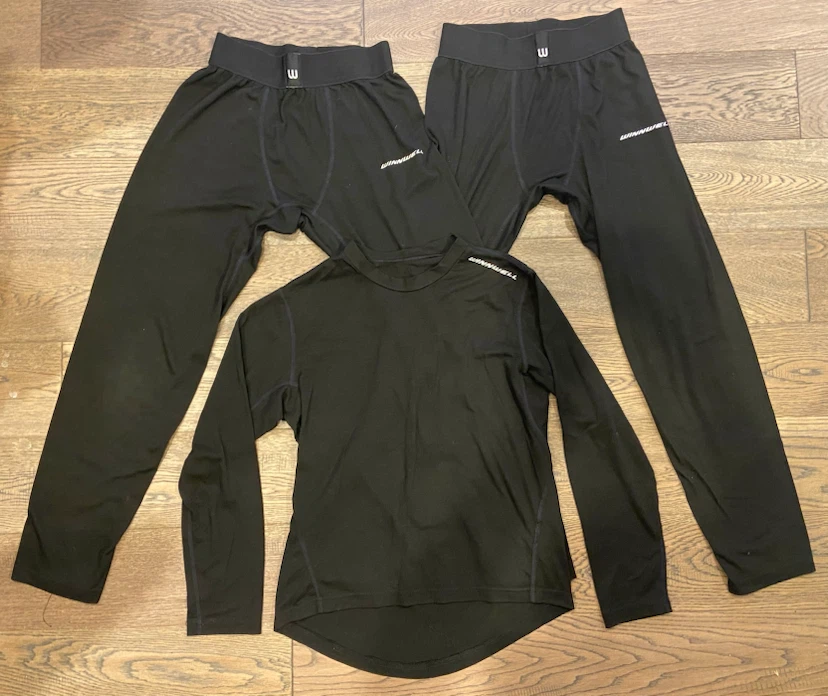Winnwell Hockey Base Layer Set, 3-pc -Youth M