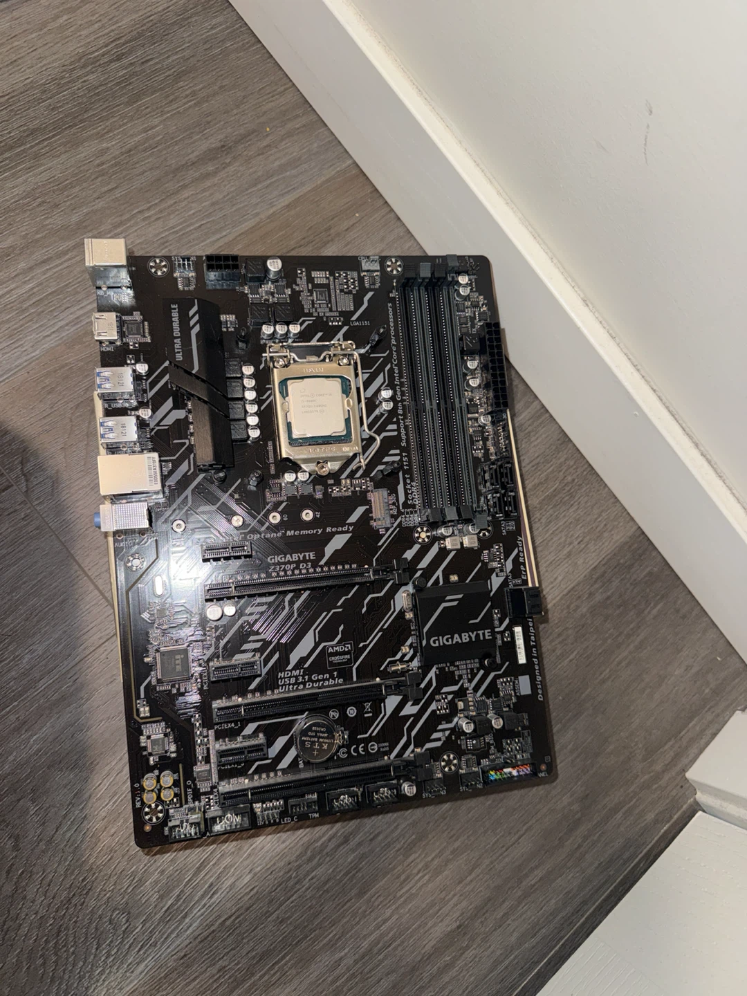 Gigabyte Z370P D3 Motherboard with Intel Core i5-8600K CPU - photo 2