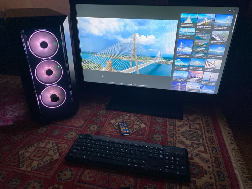 Beautiful budget  Gaming Desktop Computer setup - photo 3