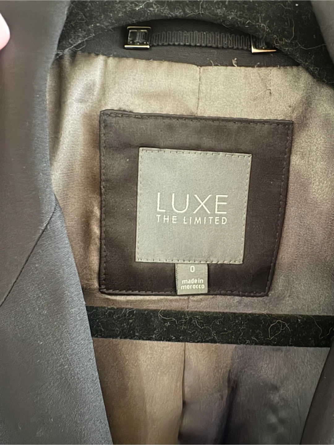 The Limited Luxe Black Blazer Size 0 - photo 4
