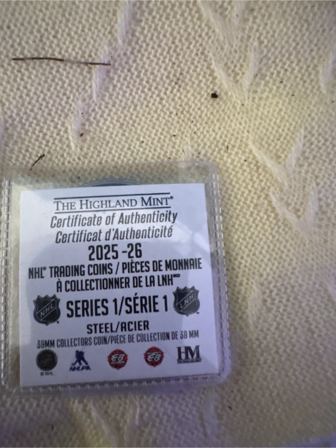NHL Trading Coin Series 1 - The Highland Mint - photo 2
