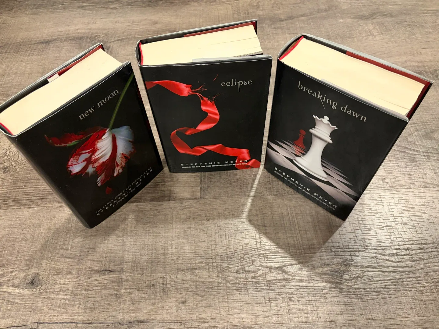 The Twilight Saga 3 HC Books: New Moon, Eclipse, Breaking Dawn - photo 2