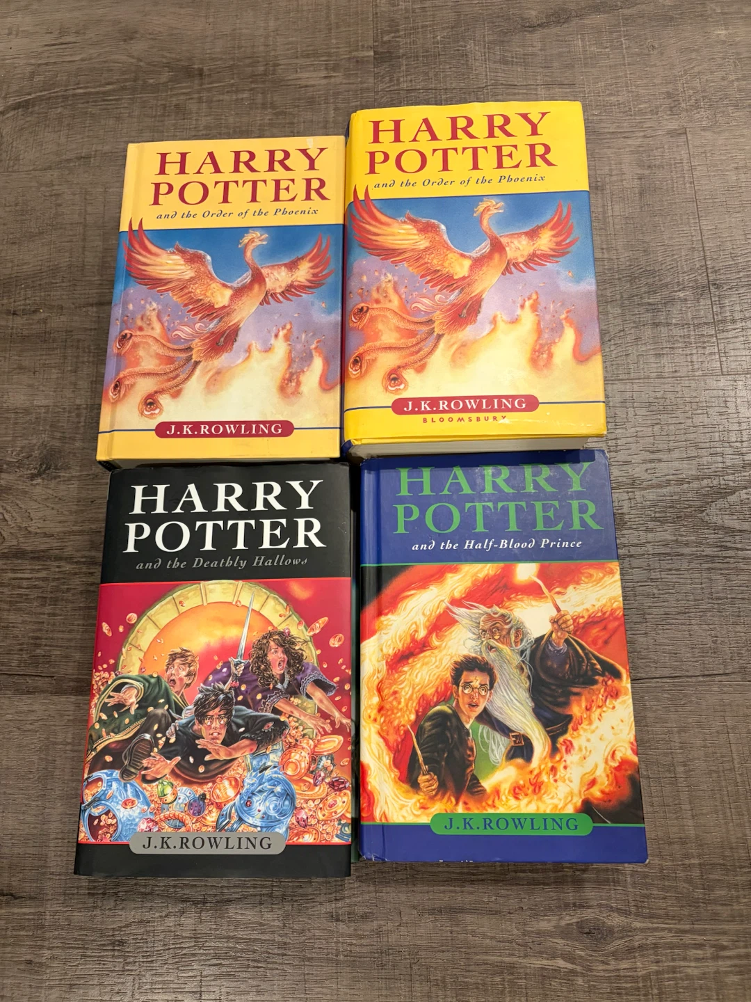 Harry Potter books  $5 each