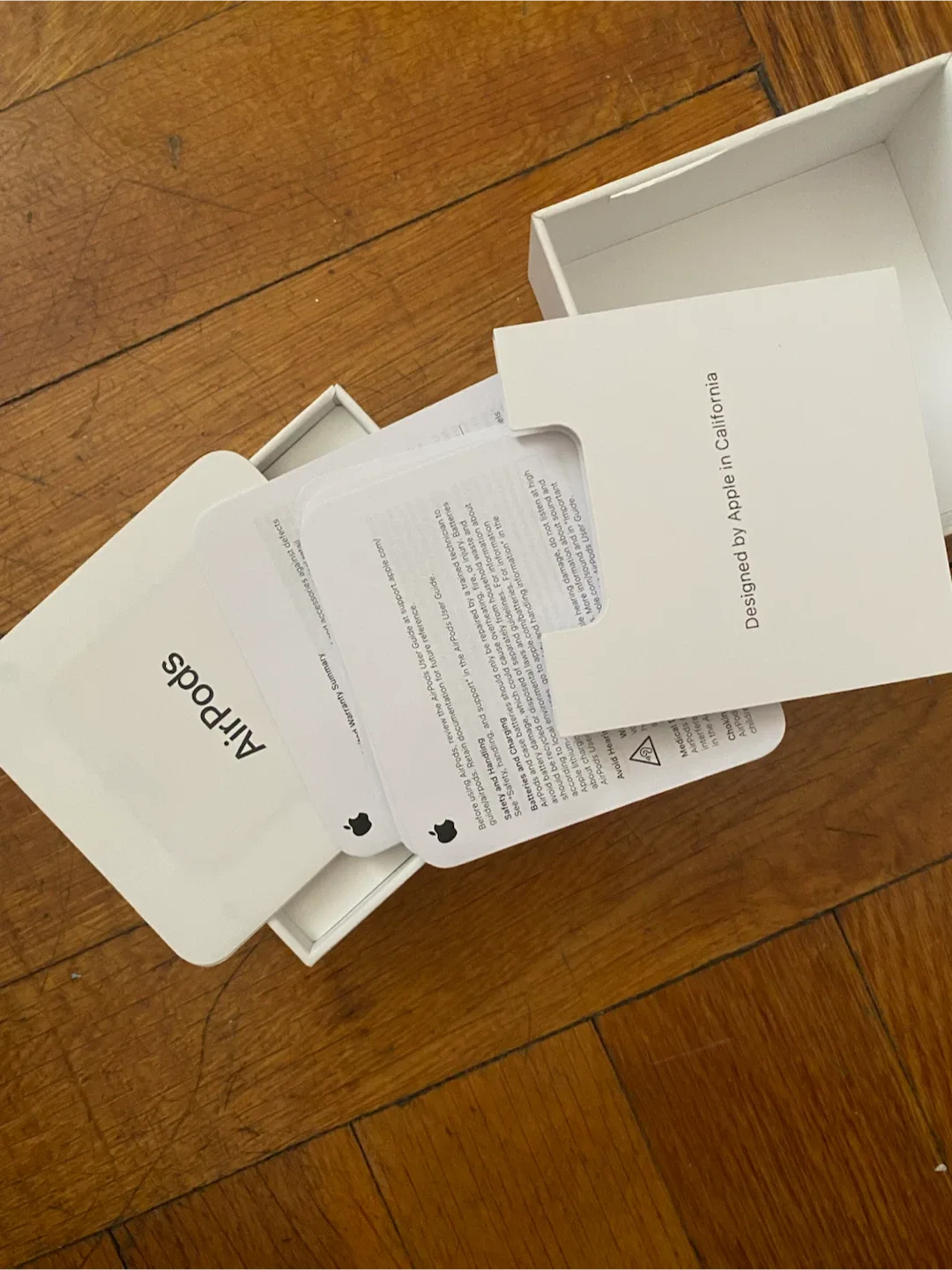 Apple AirPods 4 Box and Manuals - photo 4