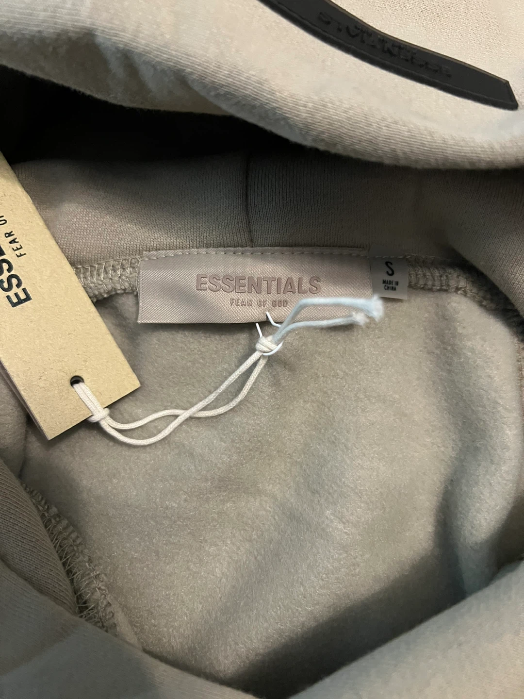 ESSENTIALS Fear of God Hoodie - Size S - photo 3