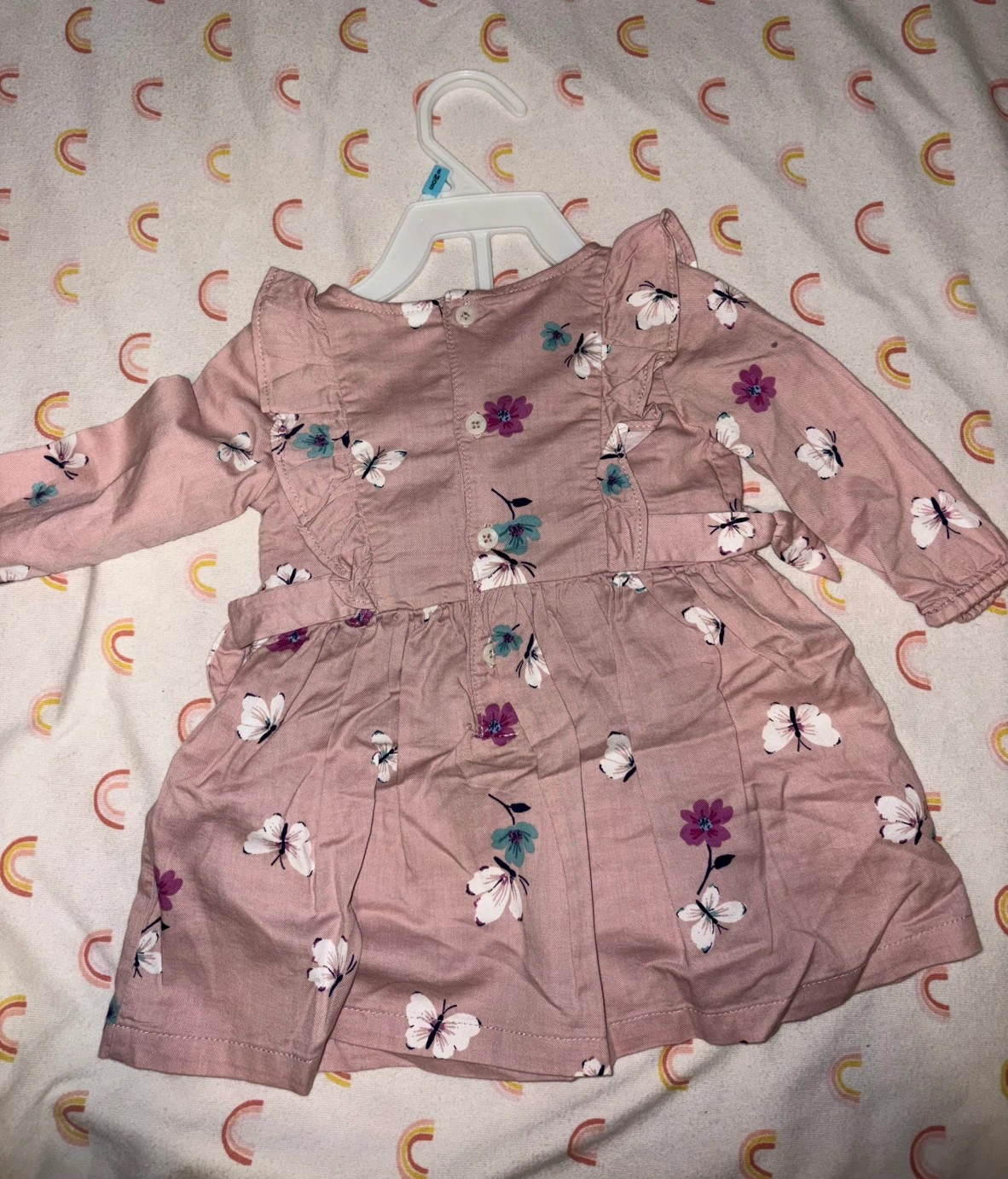 New Carter's Baby Girl Dress- 6months - photo 2
