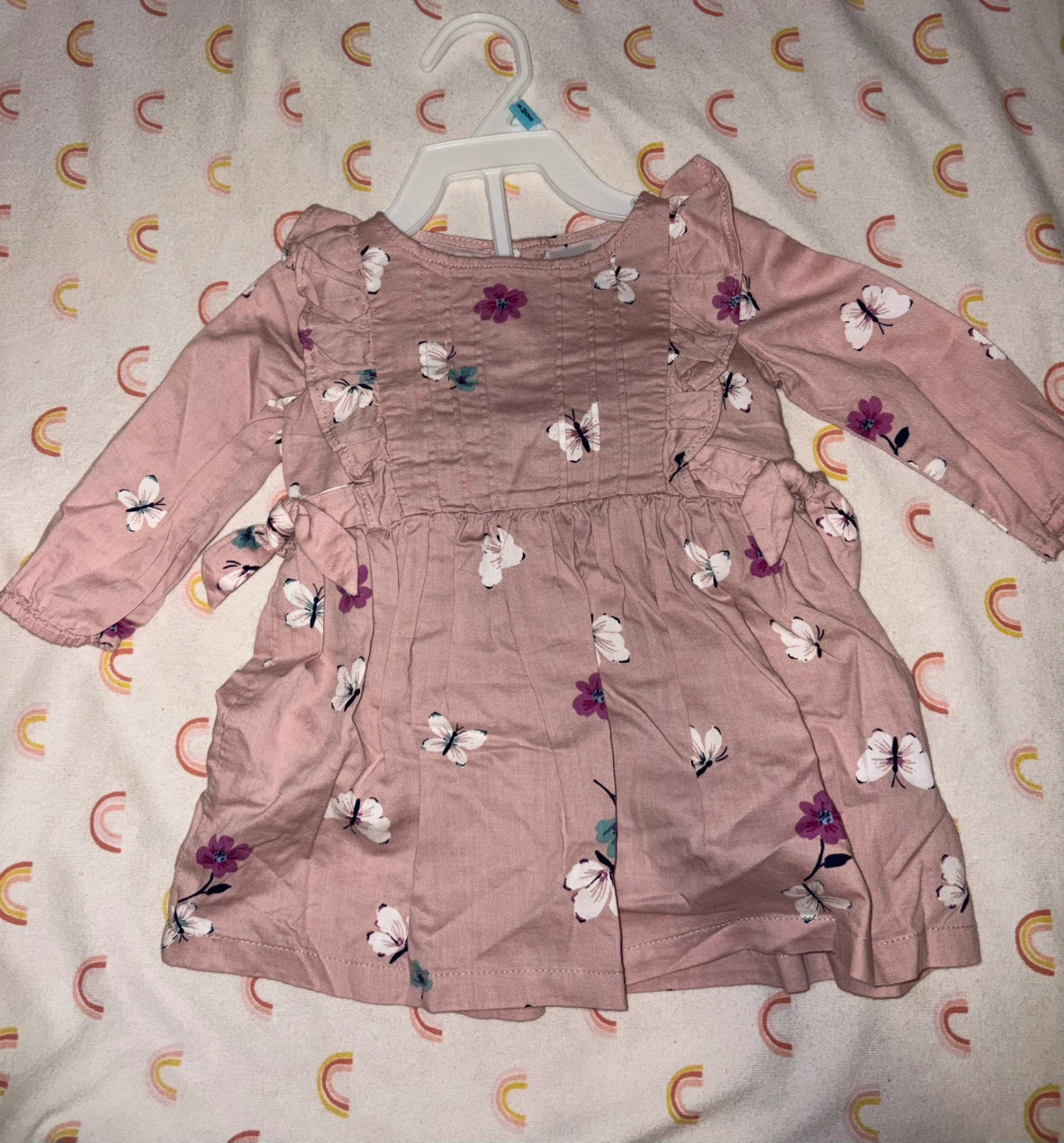 New Carter's Baby Girl Dress- 6months - photo 3