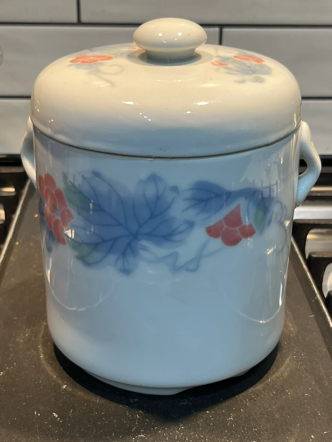 Chinese slow cook Porcelain soup pot