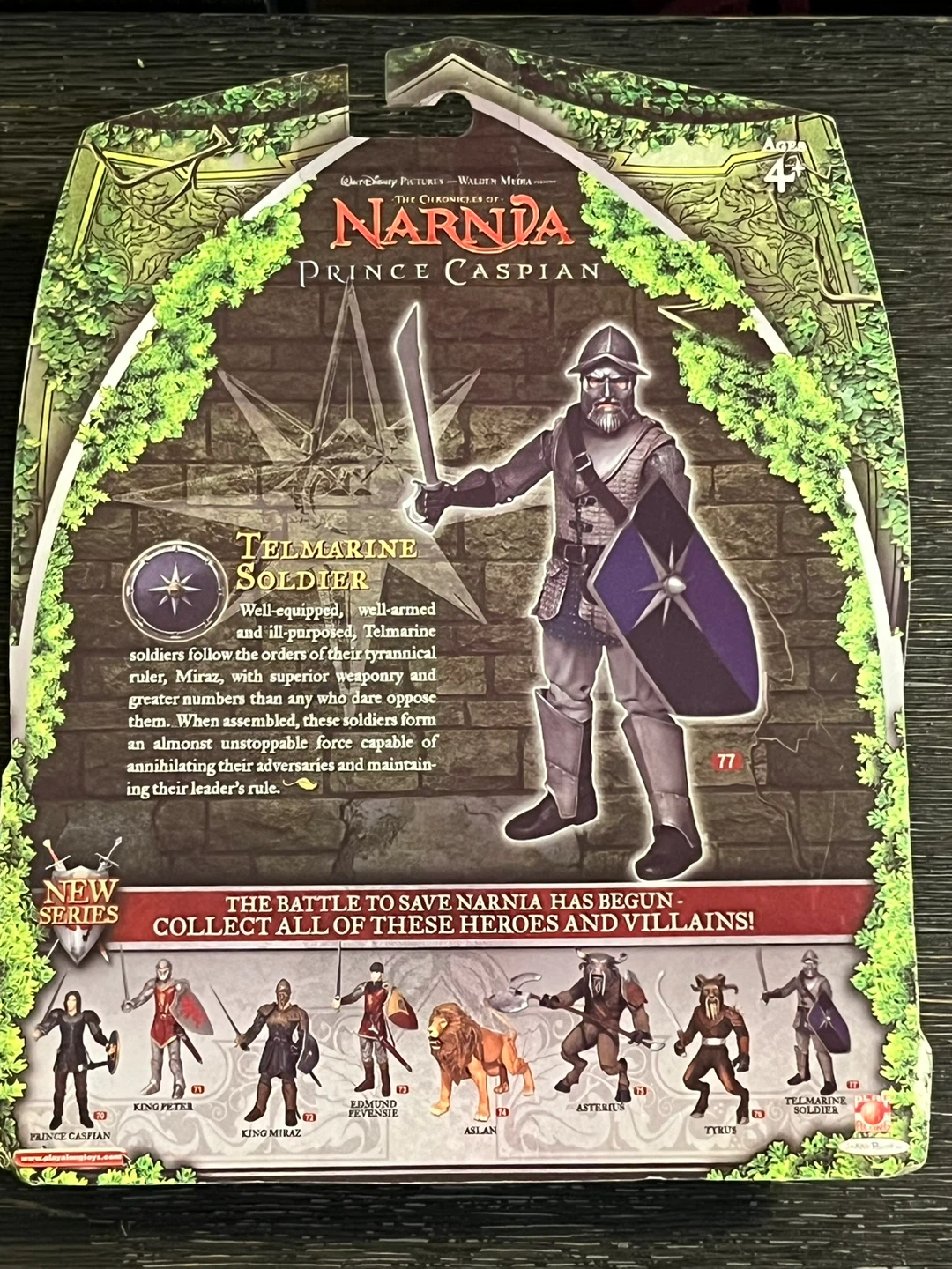 Narnia Prince Caspian Telmarine Soldier Action Figure - photo 2