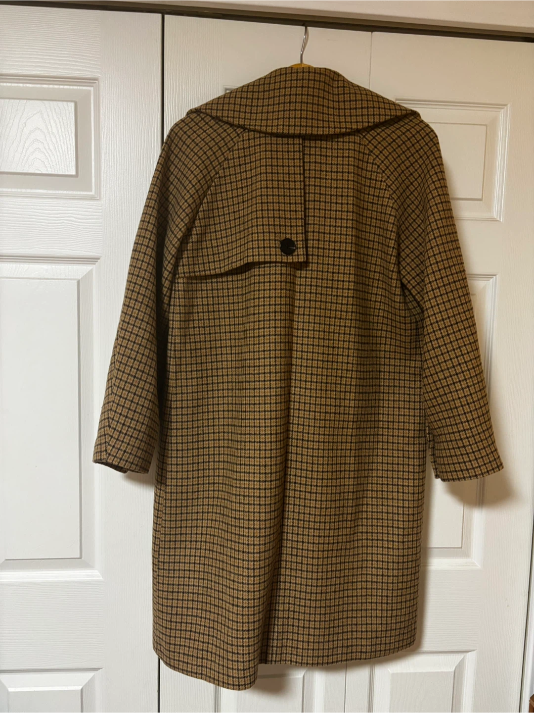 Oak + Fort Plaid Double-Breasted Coat - photo 2