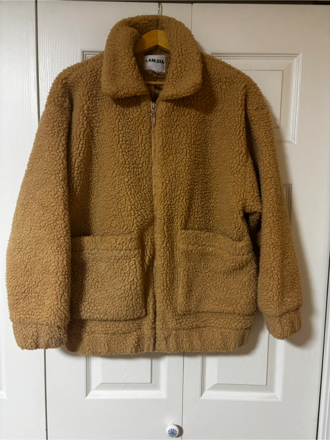 I.AM.GIA Sherpa Fleece Jacket Size XS