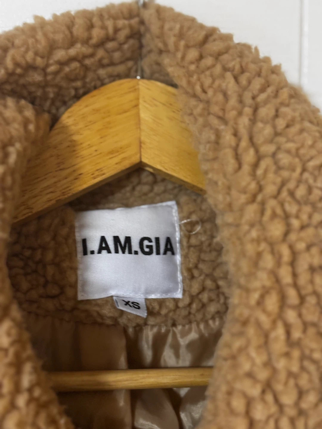 I.AM.GIA Sherpa Fleece Jacket Size XS - photo 2