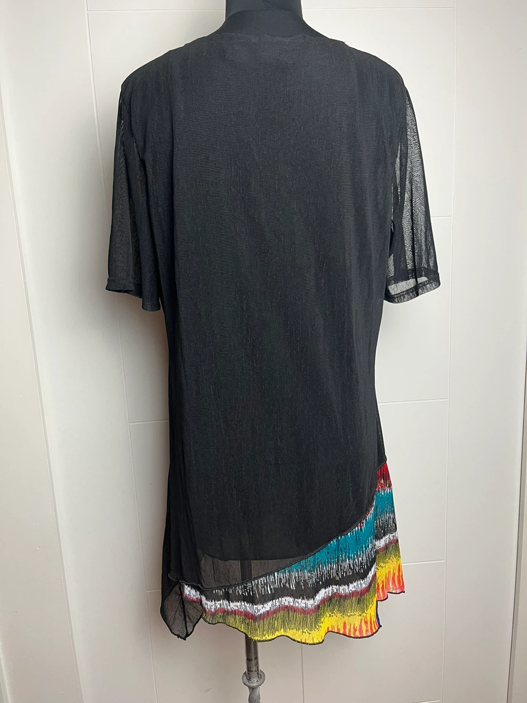 Model France Mesh Tunic Top - photo 2