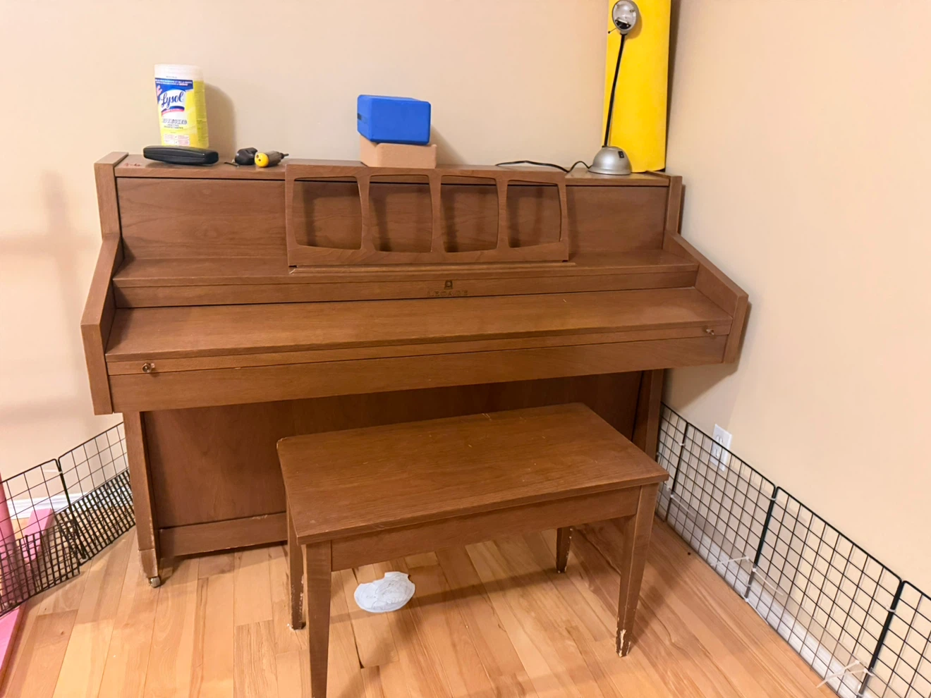 Yamaha Upright Piano with Bench