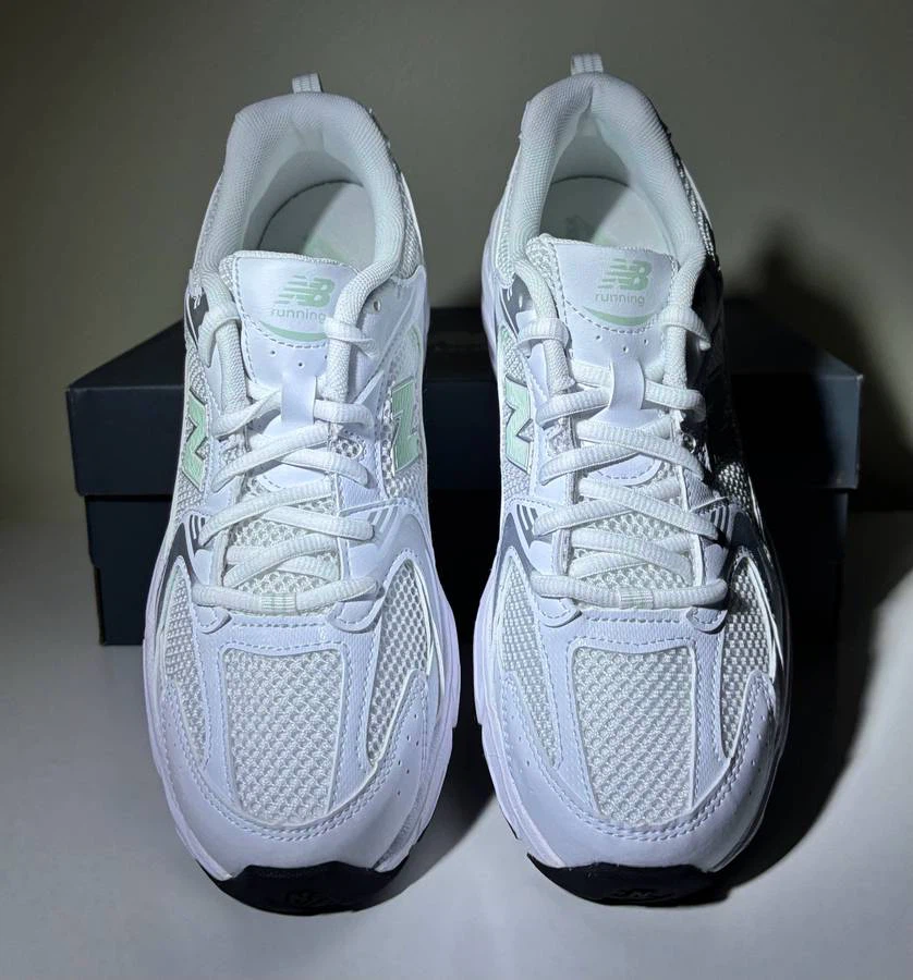 New Balance 530 Running Shoes White Silver - photo 2