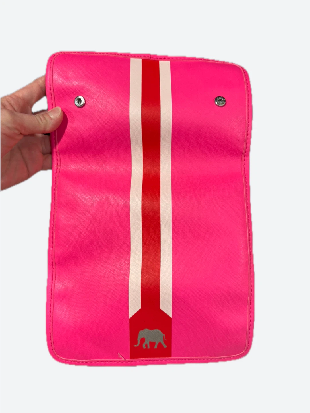 NEW Stella & Dot Pink Roll Jewelry Organizer Bag - photo 3