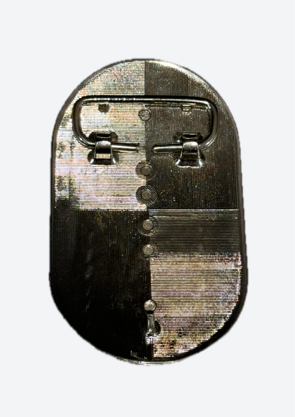 Vintage Decorative Oval Belt Buckle - photo 2