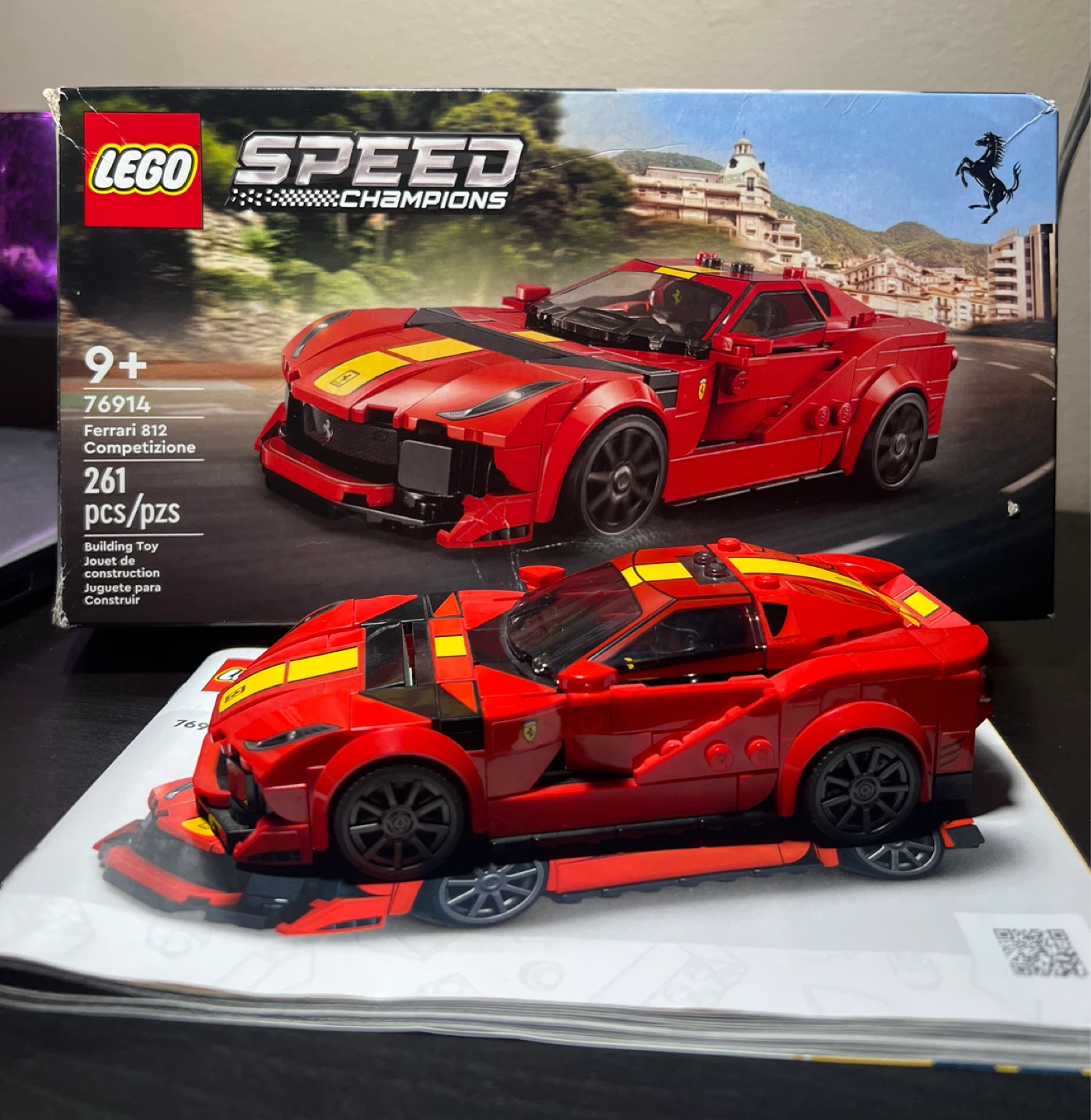 Lego Speed Champions Red Ferrari 812 - photo 2