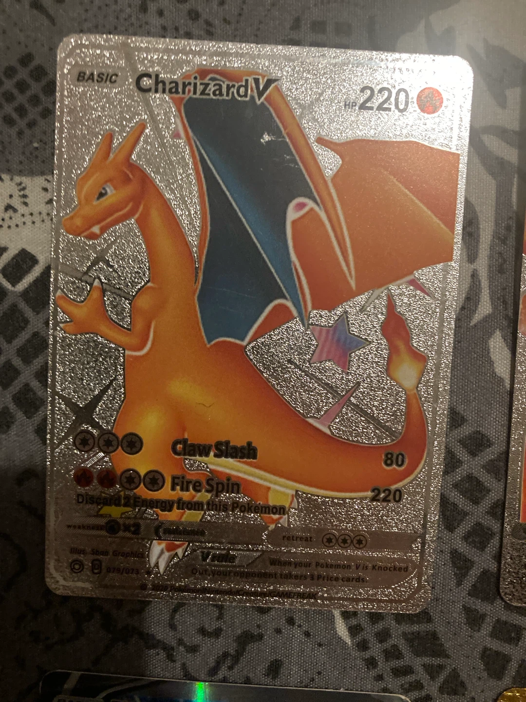 10 rare Pokémon card with a rainbow rare card and golden cards - photo 2