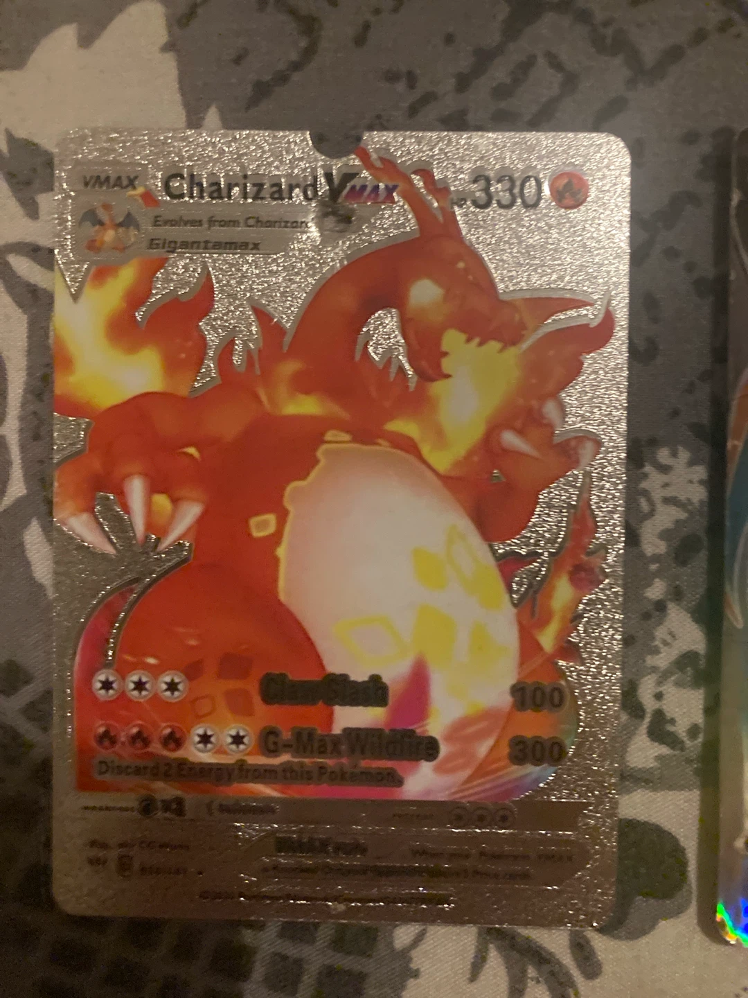 10 rare Pokémon card with a rainbow rare card and golden cards - photo 3