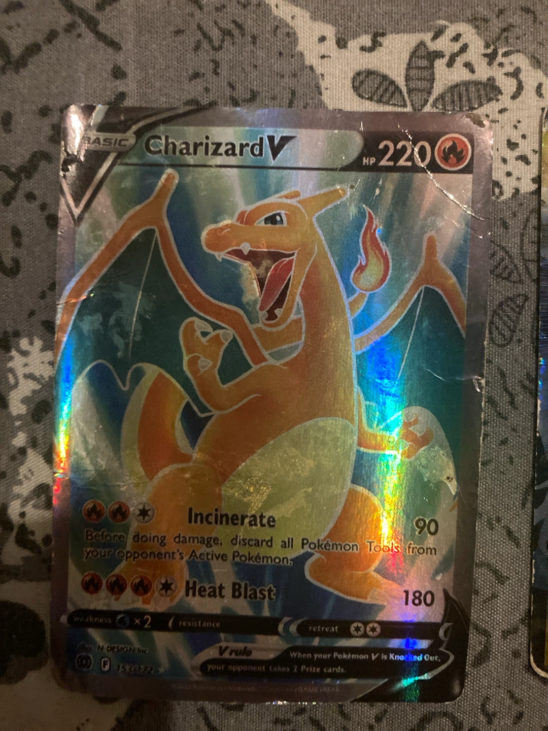 10 rare Pokémon card with a rainbow rare card and golden cards - photo 4